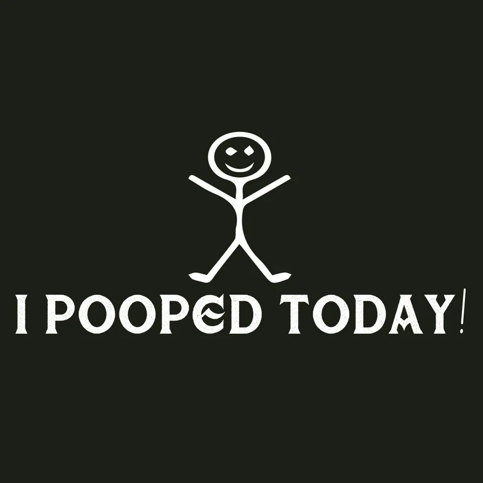 Matrix Music Store Pooped Today T-shirt cotone unisex