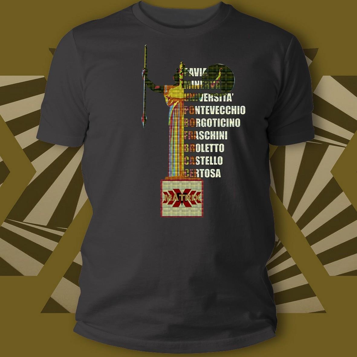 Pavia Minerva Art-2 t-shirt unisex cotone