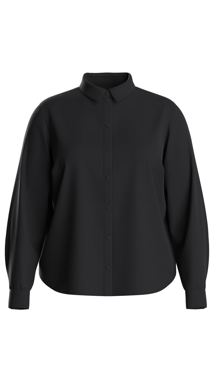 Pieces Pcnova LS Shirt Noos camicia donna nera