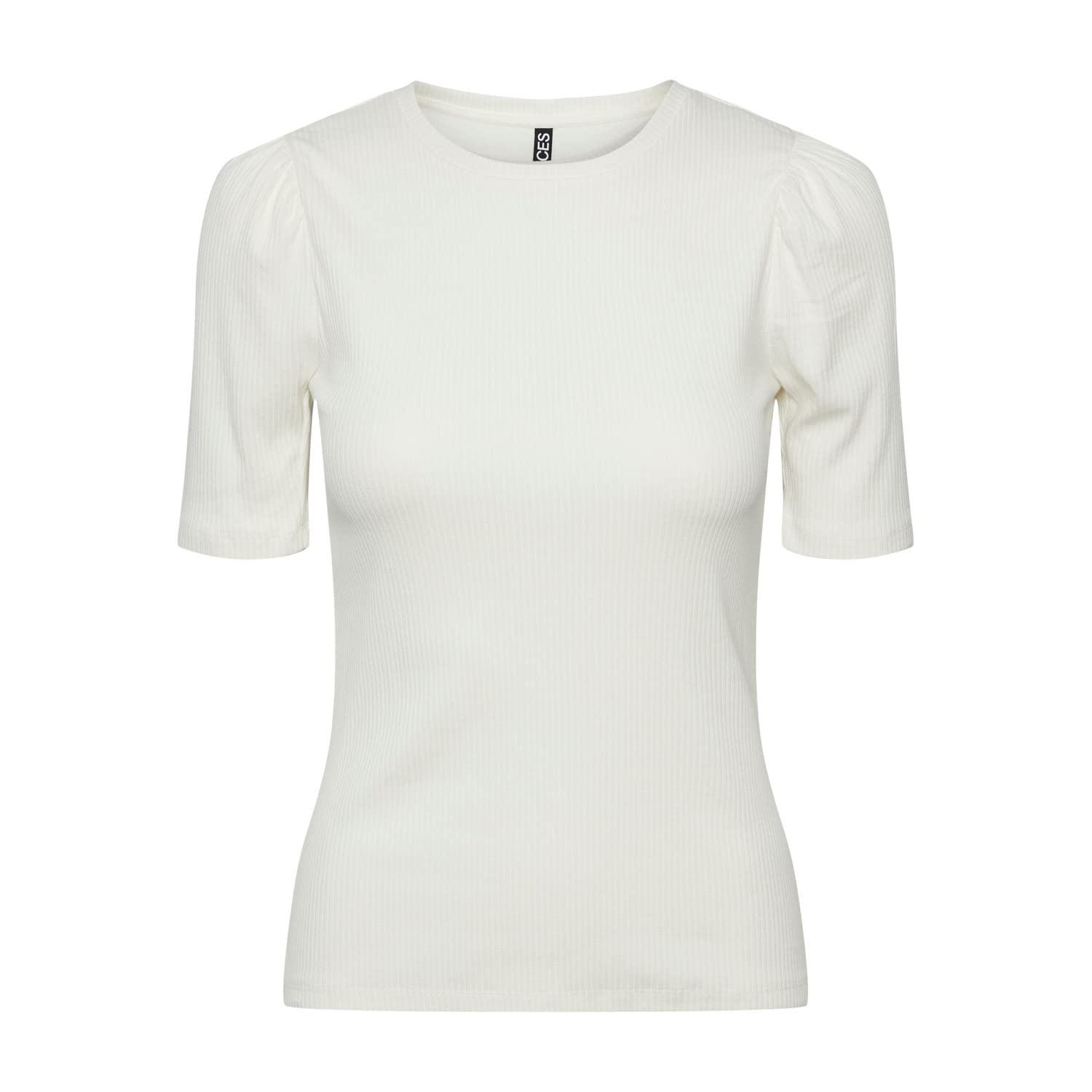 Pieces Pcruka Puff Top t-shirt donna maniche corte