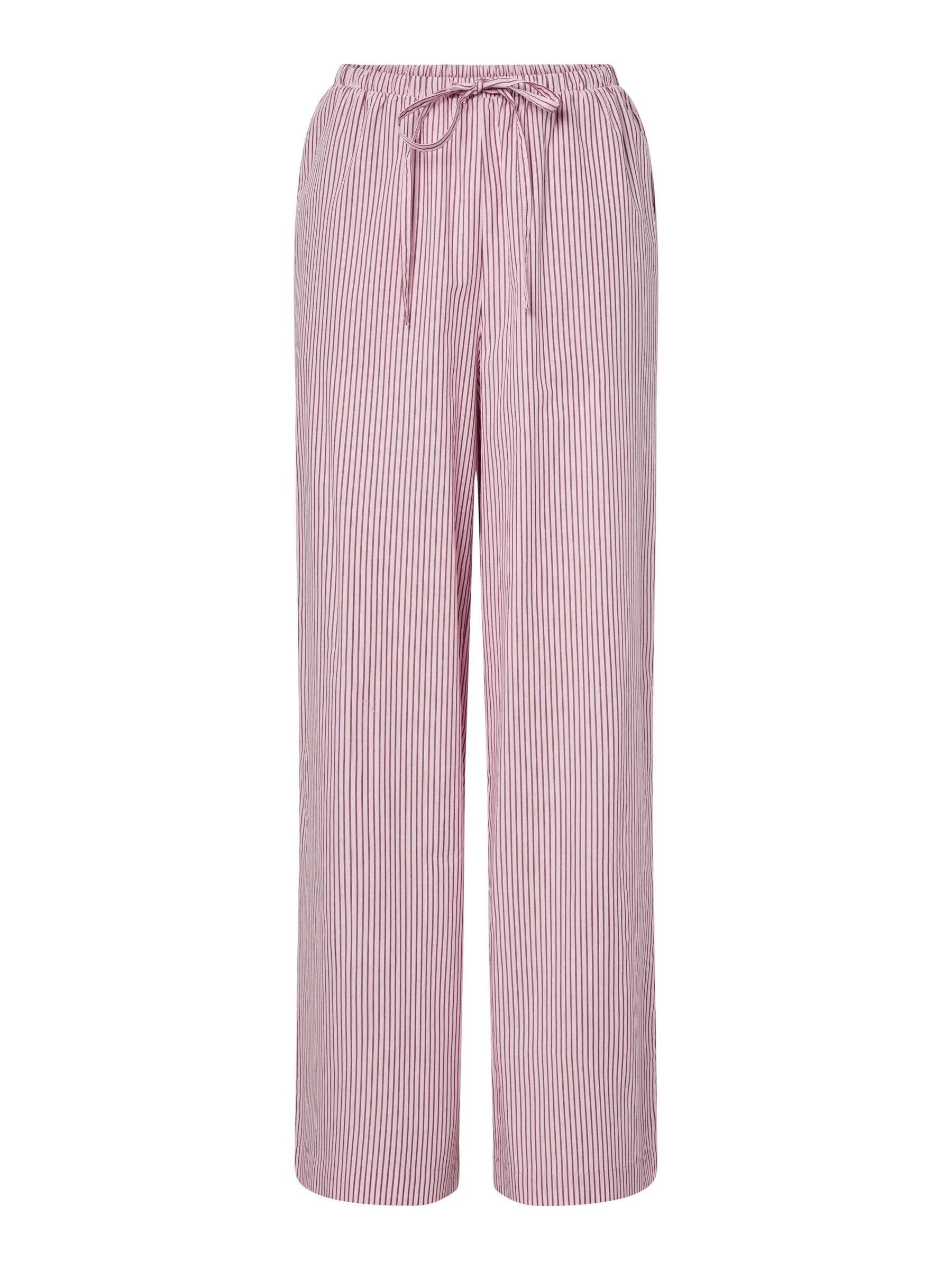 Pieces Pcfeline HW Pantaloni Donna Blu Cachemire Vita Alta