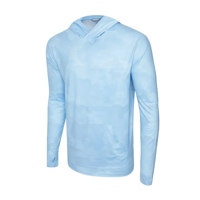 Pelagic Freespool maglia manica lunga uomo azzurra UPF 50+