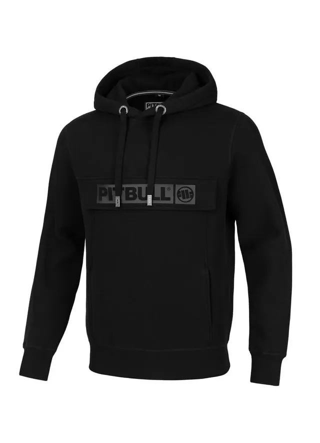 Pitbull Hilltop felpa uomo cappuccio bicolore sportiva