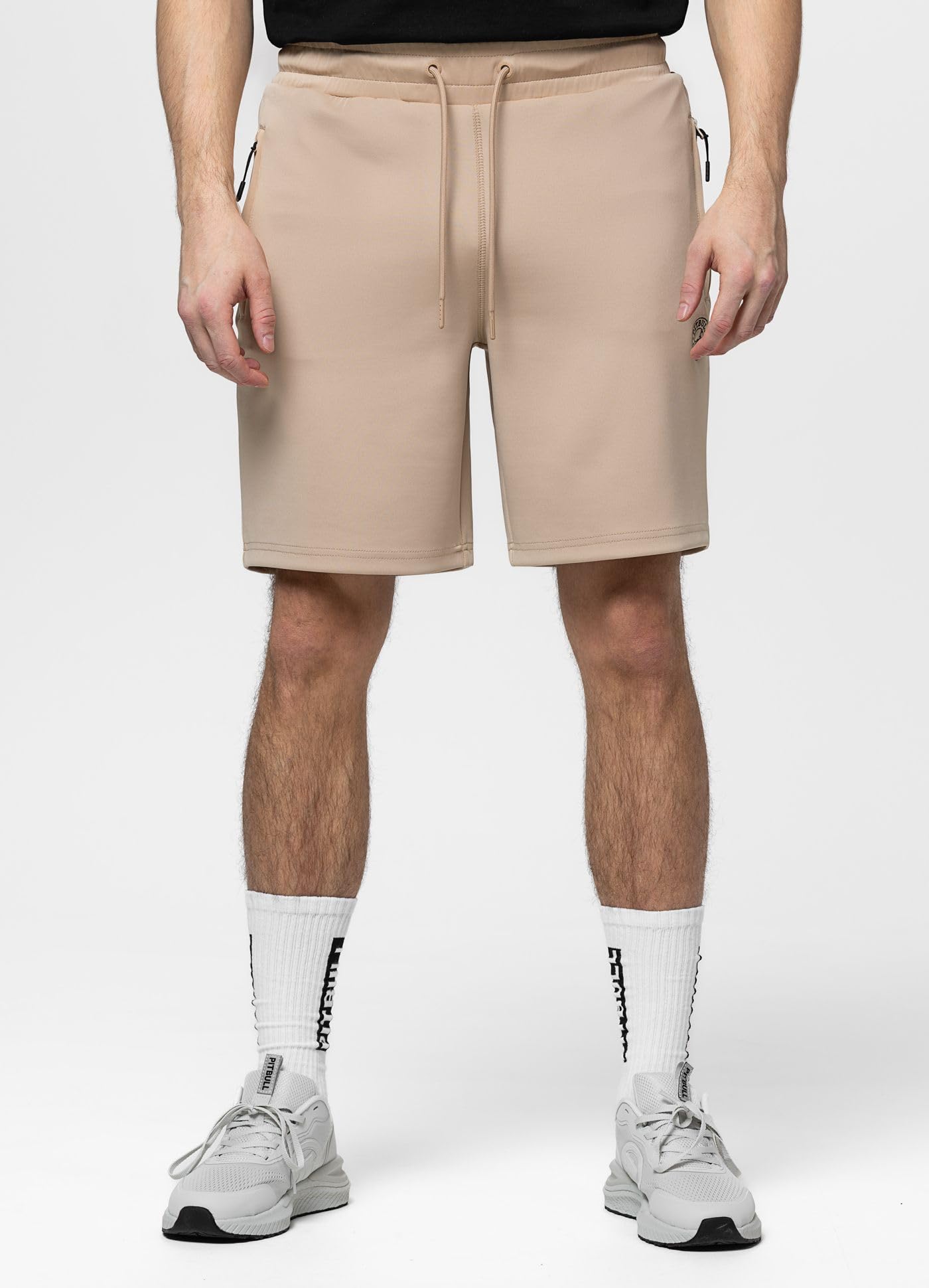 Pitbull San Diego Shorts Uomo Corti in Cotone Tasche Zip