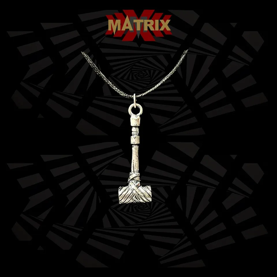 Matrix Hammer ciondolo zamac con cordino