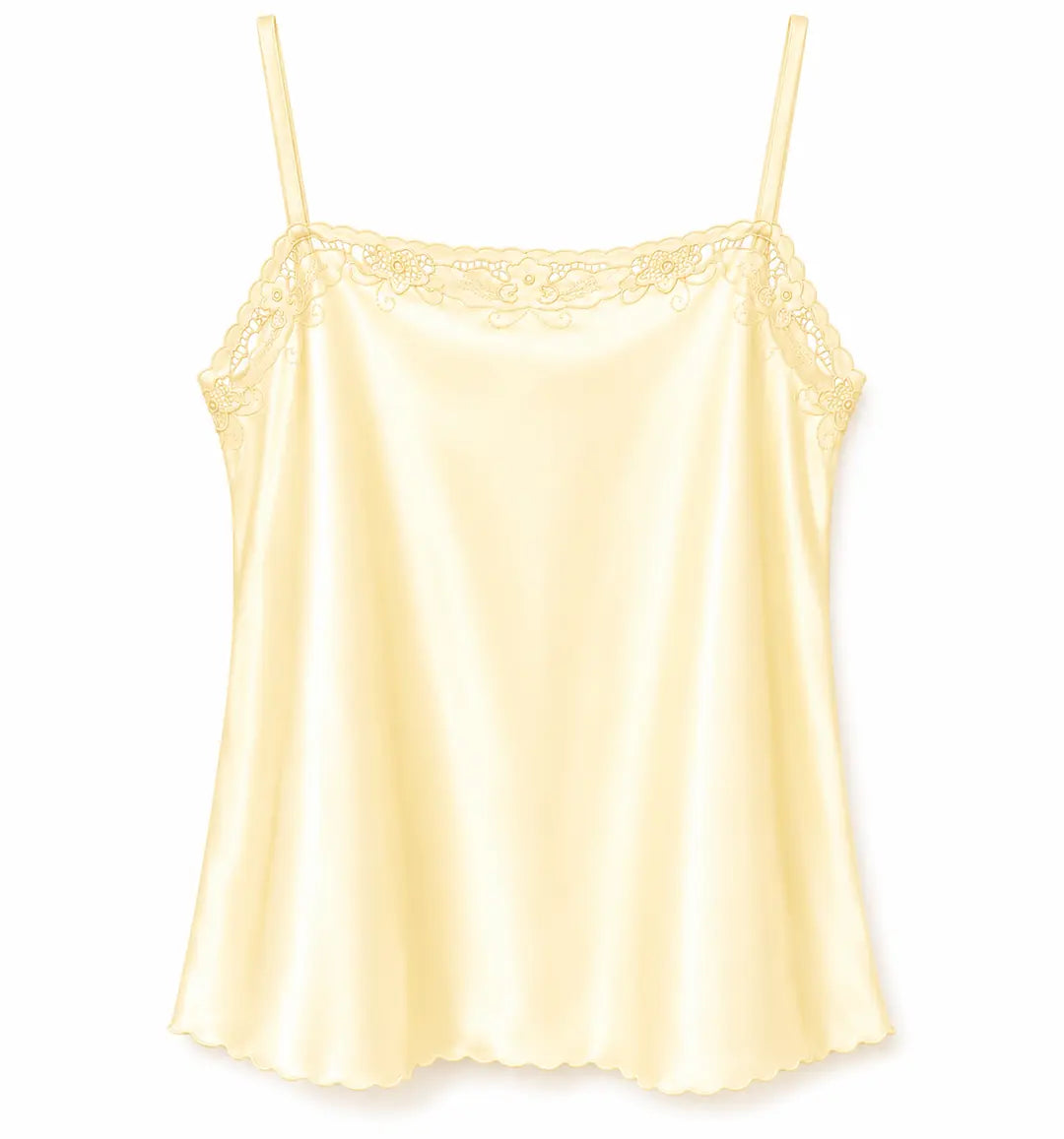 el.residu Nidra set coordinato seta giallo shorts e top M