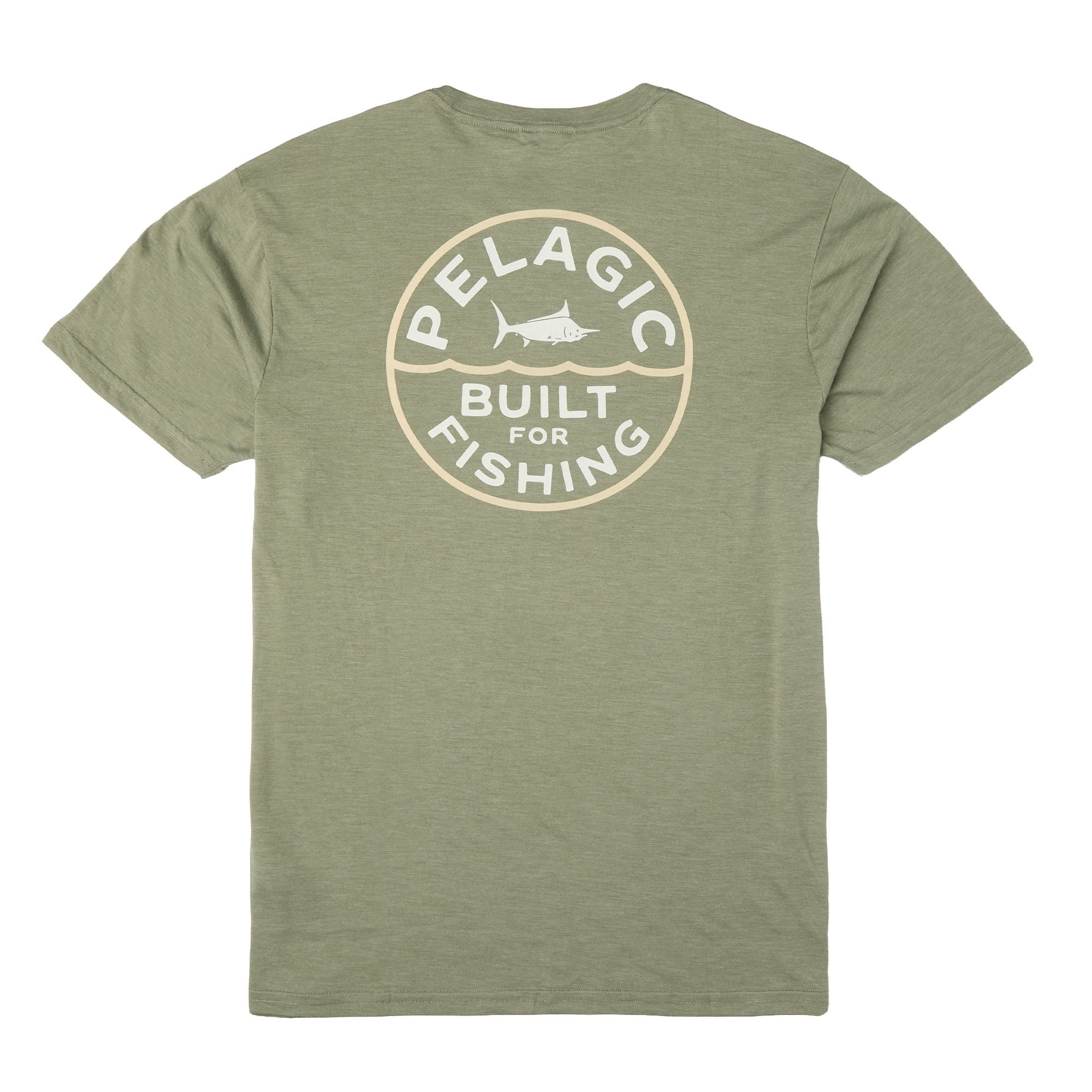 Pelagic Built maglietta uomo mangrove trib lend elastica