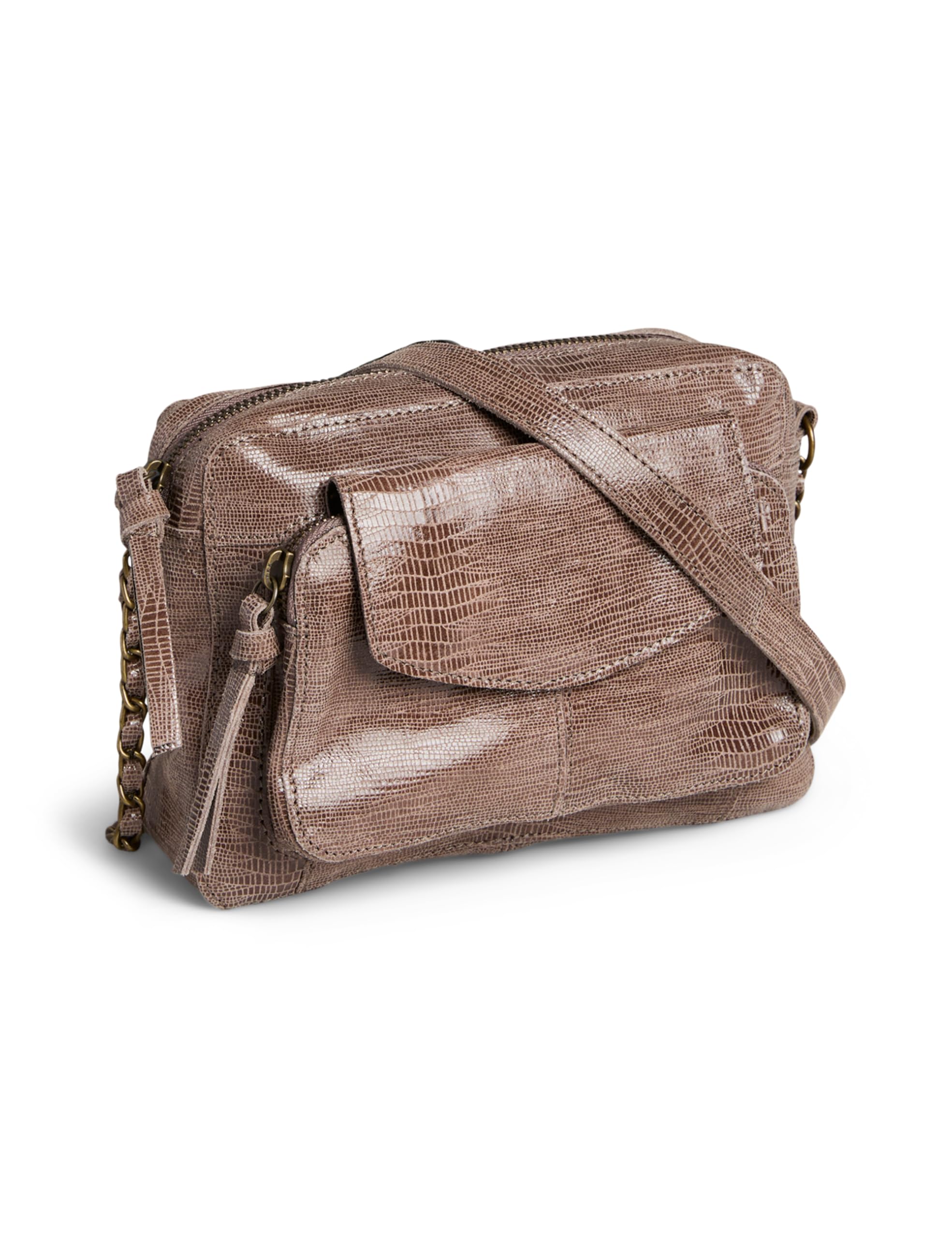 Pieces Pcnaina Cross Body borsa tawny port pelle