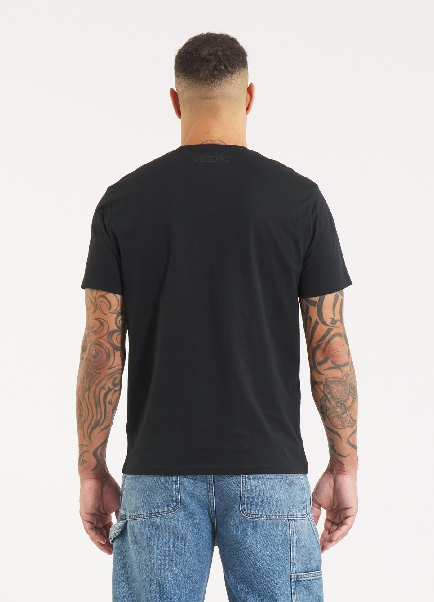 Pitbull Hilltop t-shirt uomo nera L in cotone