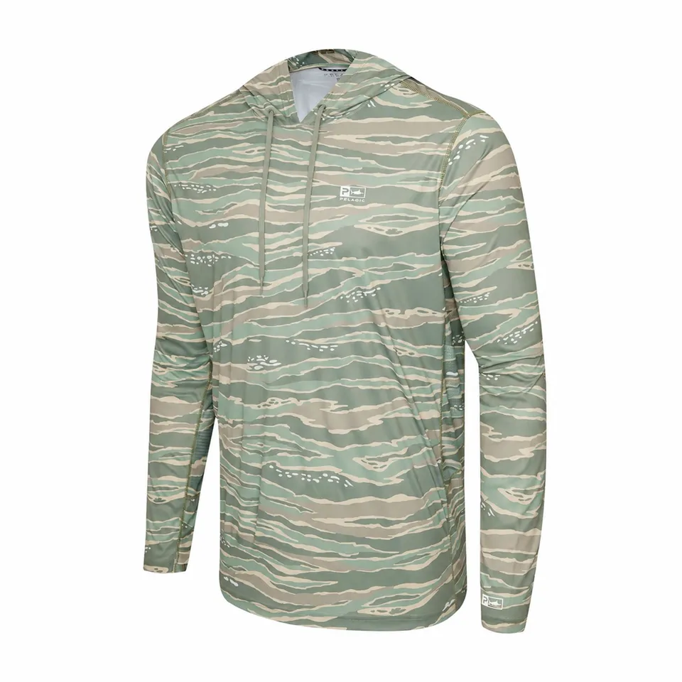 Pelagic Vaportek maglia pesca uomo mangrove UPF 50+