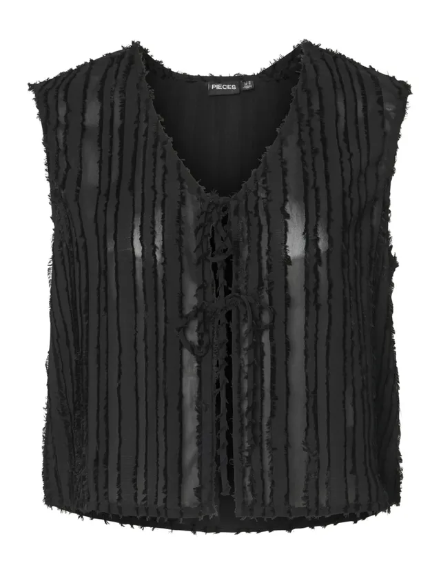 Pieces Pctobine top donna senza maniche
