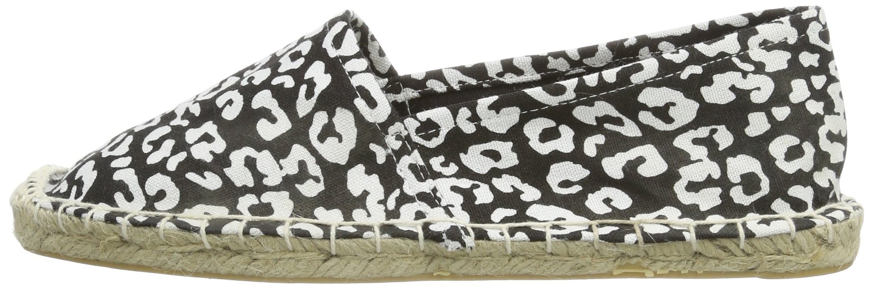 Pieces & Peace Haisha Espadrillos Leopard Black espadrillas donna