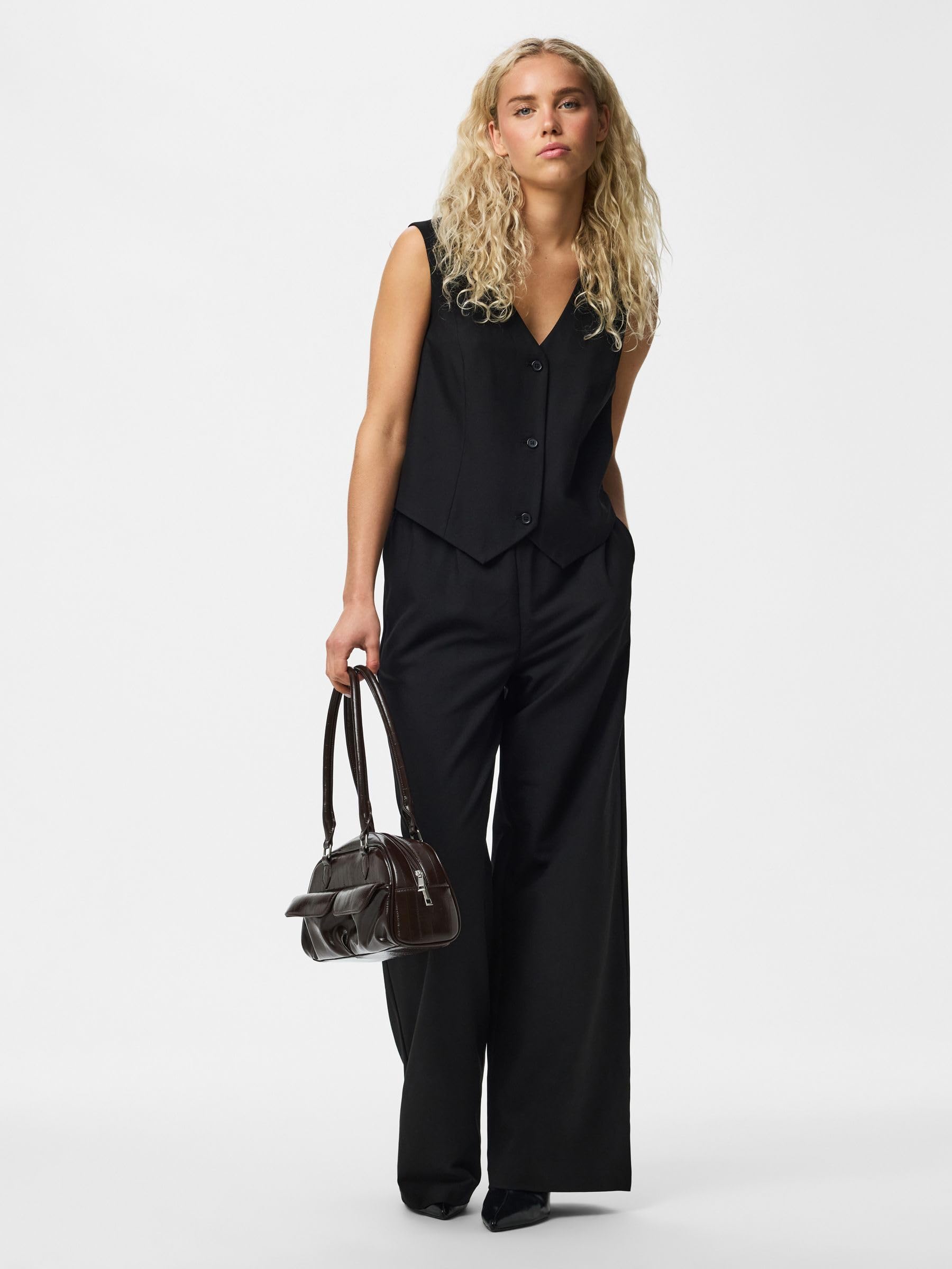 Pieces Pcbosella Vest Noos Bc gilet donna uso quotidiano