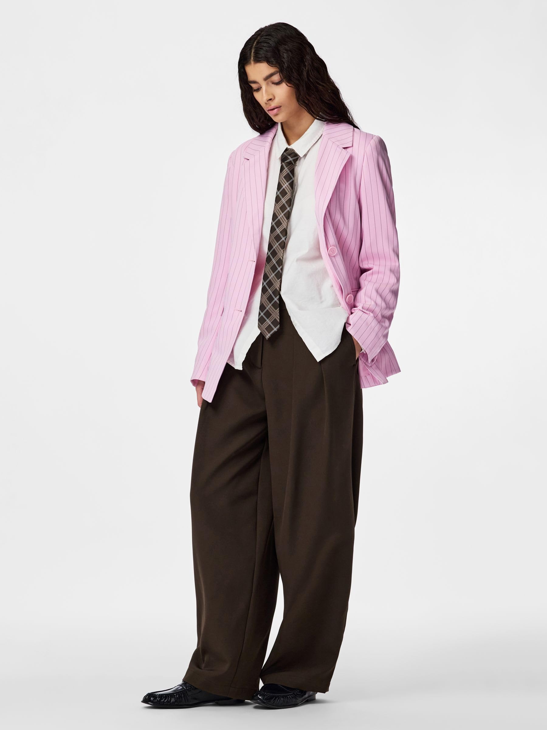 Pieces Pcbellis Blazer giacca donna taglia S elegante