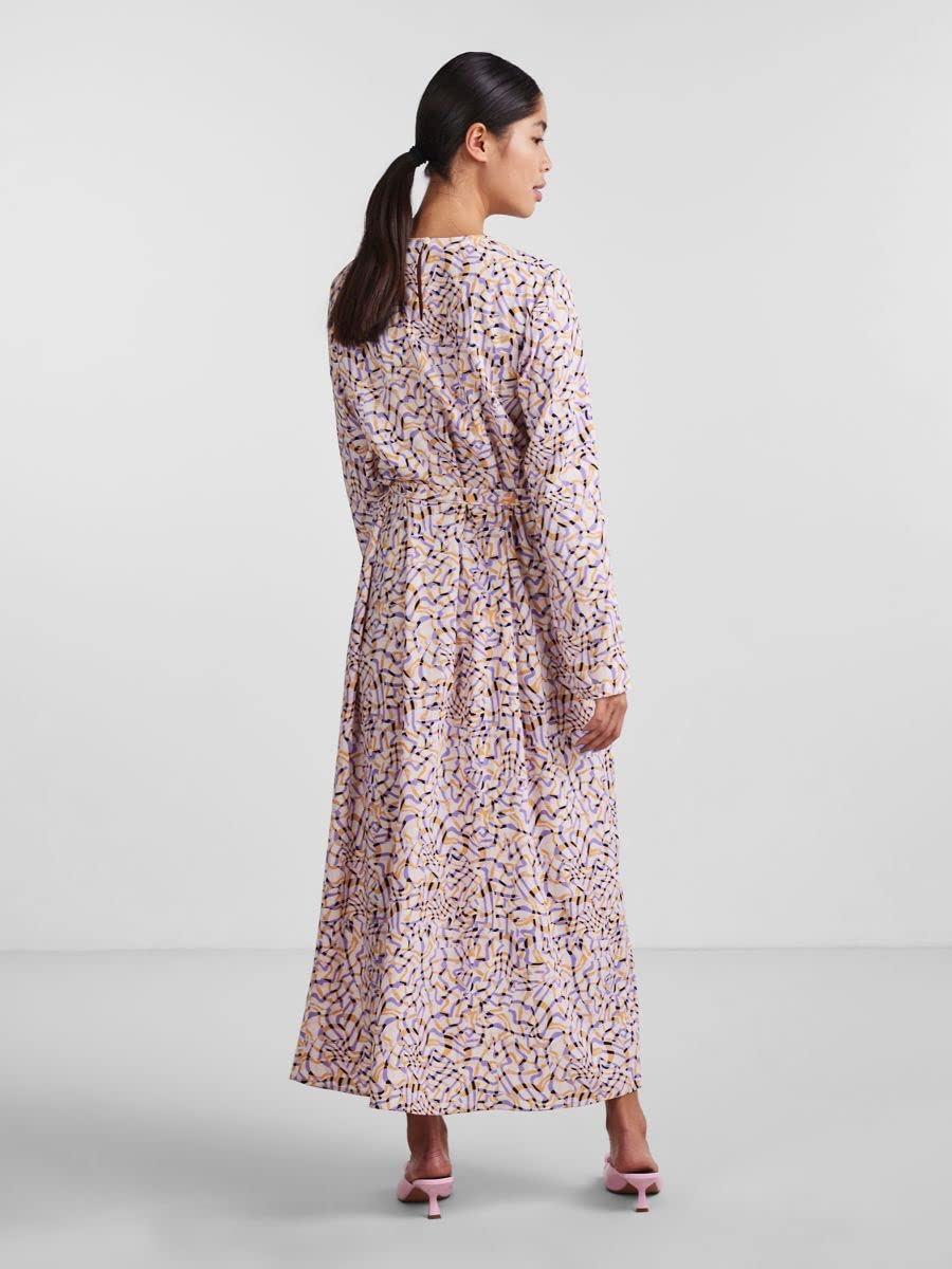 PIECES Pcbernice LS Ankle Dress BC Abito Donna Taglia XS