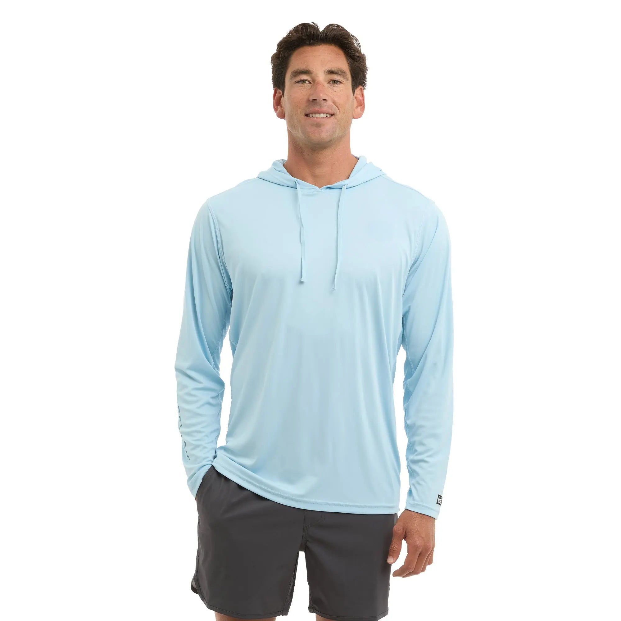 Pelagic Vaportek maglia pesca maniche lunghe azzurra UPF 50+