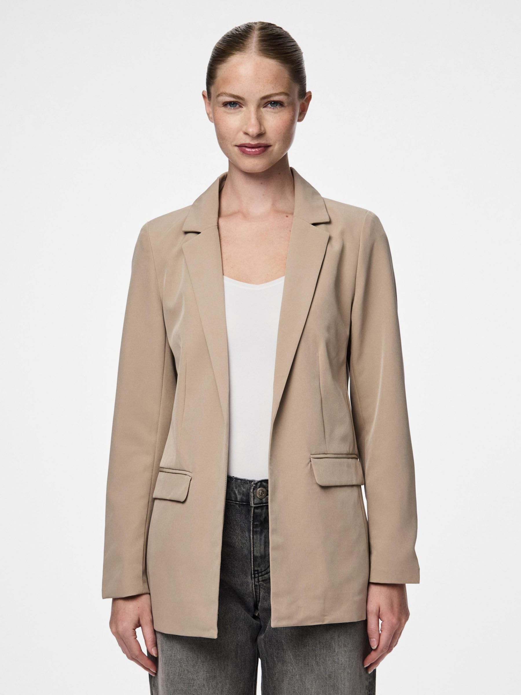 Pieces PCBOZZY blazer donna monopetto uso quotidiano