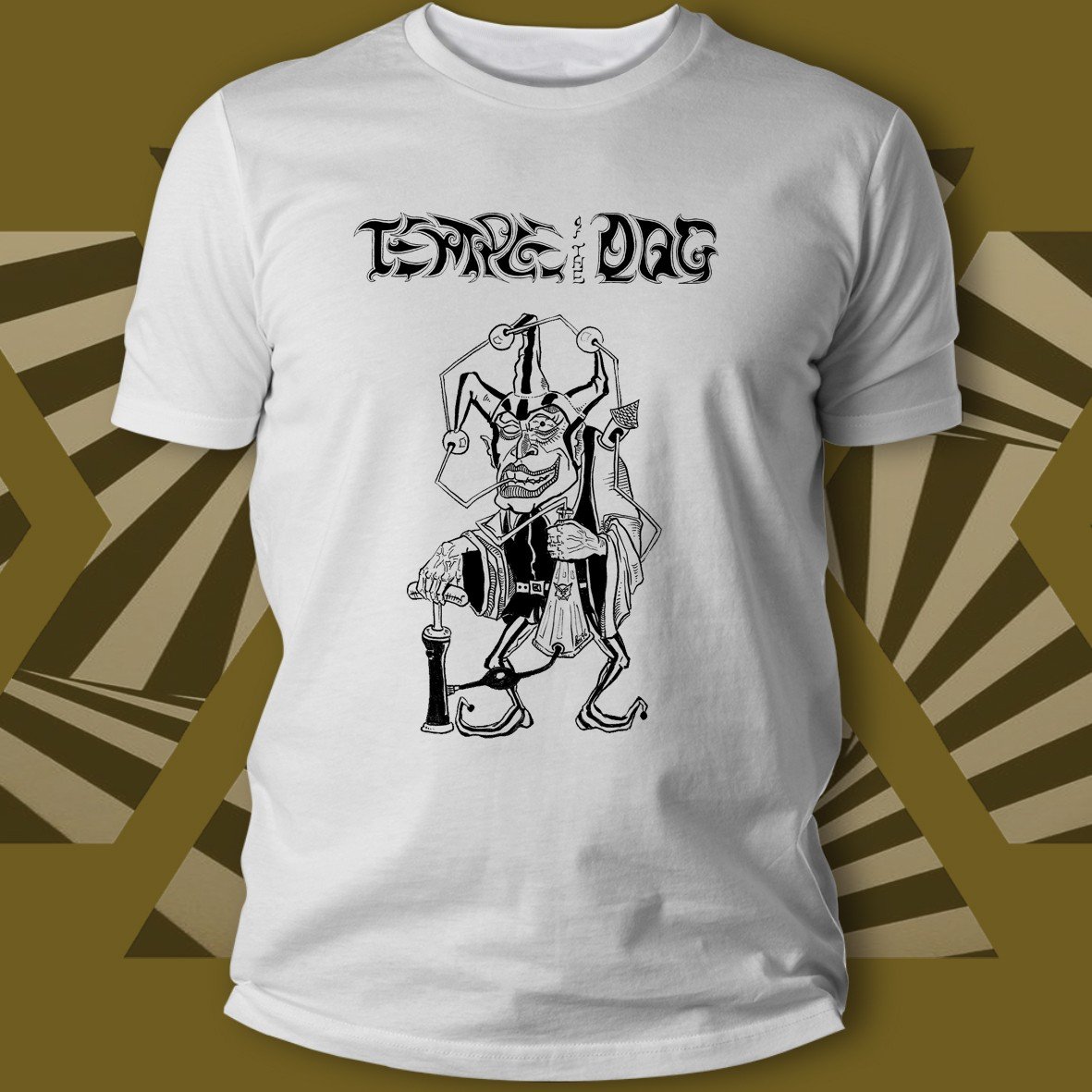 Matrix Music Store Temple of the Dog Il Giullarhum T-shirt cotone unisex