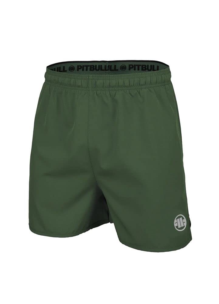 Pitbull Small Logo pantaloncini uomo sportivi con tasche