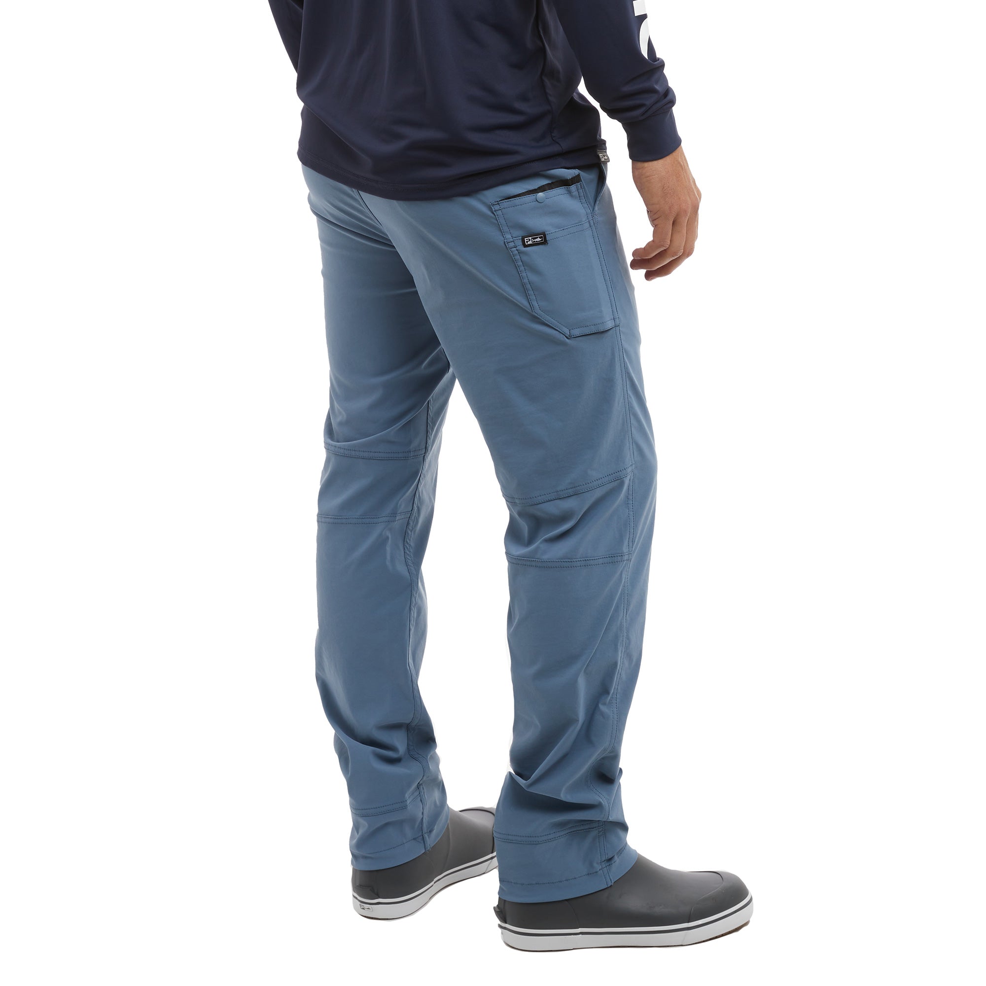 Pelagic Flyline pantaloni uomo petrol nylon stretch