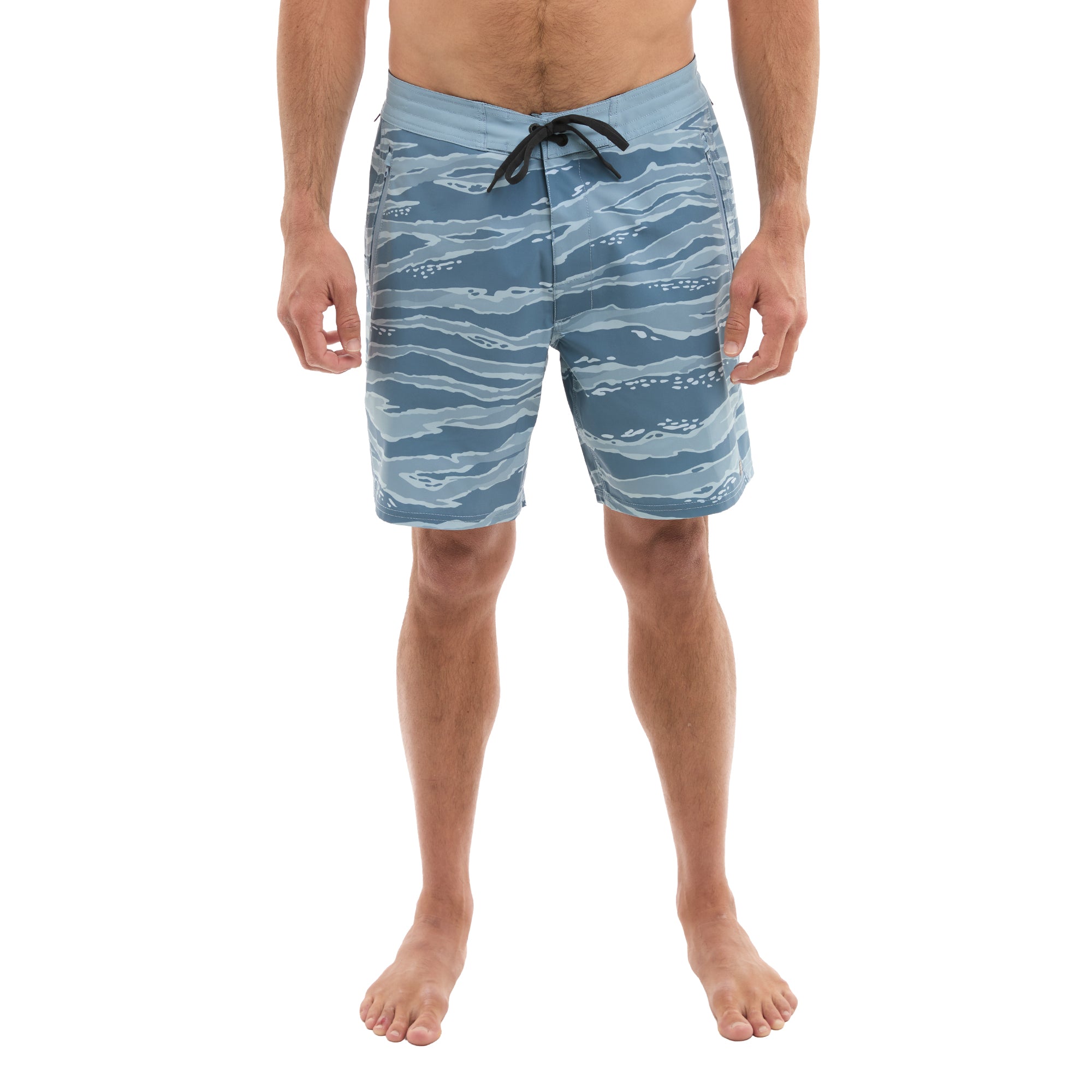 Pelagic Leaderman boardshort pesca petrol mimetico