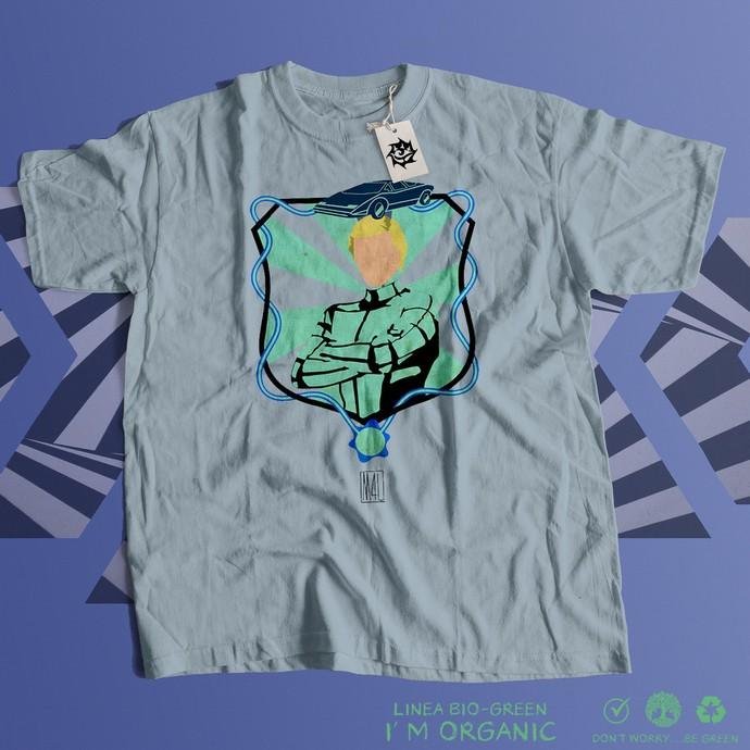 M4U Tribe-Tee Automan t-shirt unisex cotone
