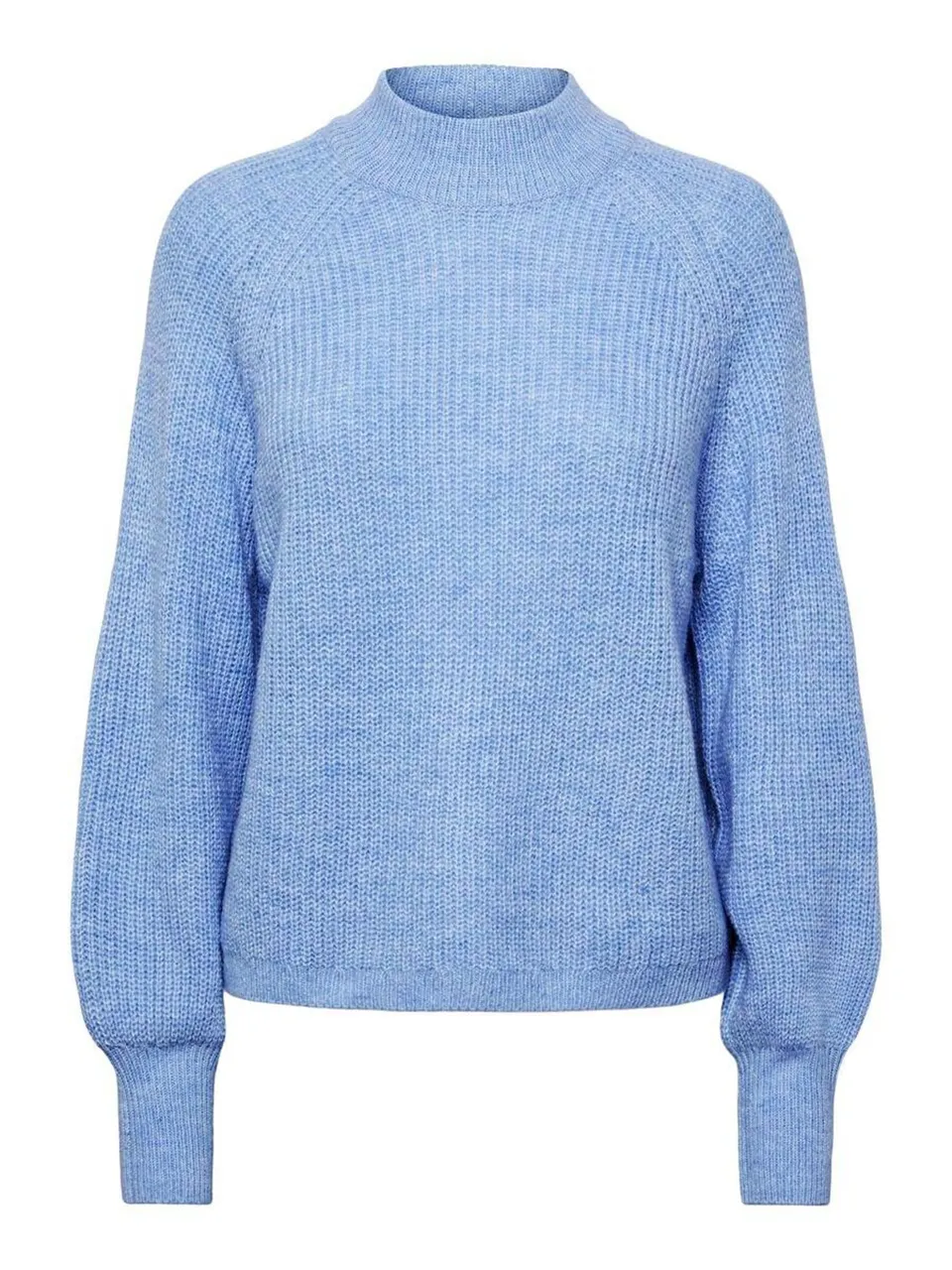 PIECES Pcnatalee LS O-Neck Knit Noos BC maglione XS azzurro