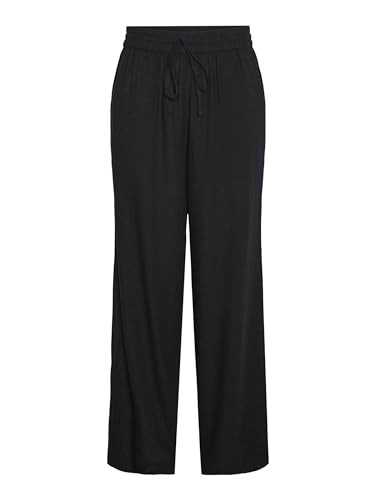 Pieces Pcpia HW Wide pantaloni donna taglia M gamba ampia