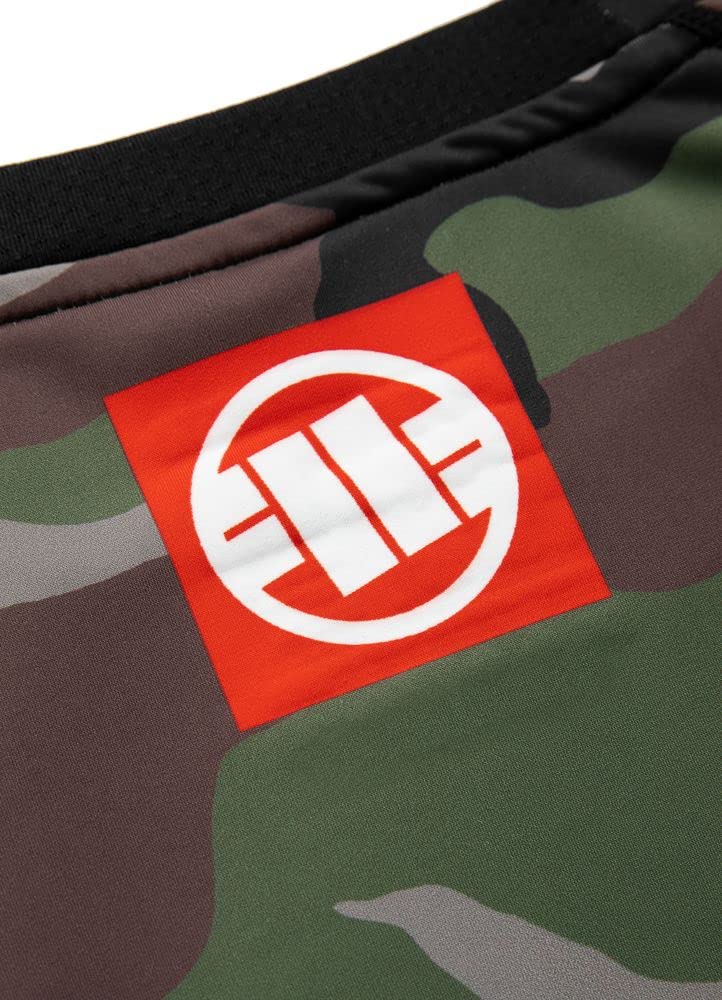 Pit Bull West Coast Cross Camo rash guard uomo manica lunga