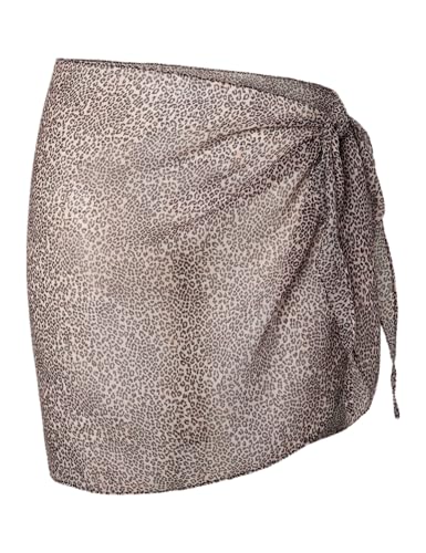Pieces Pcbaninna 5in1 Short Sarong Wvn Bc short donna ocra rossa