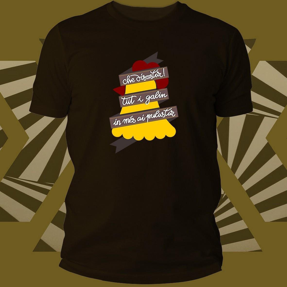 Matrix Music Store Touristic-Tee Dialetto Galin t-shirt cotone unisex