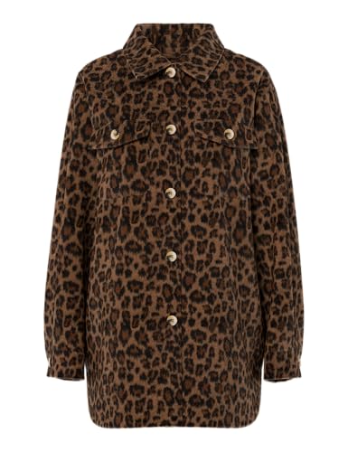 Pieces Pcsaga Leo Shacket Noos giacca donna taglia M