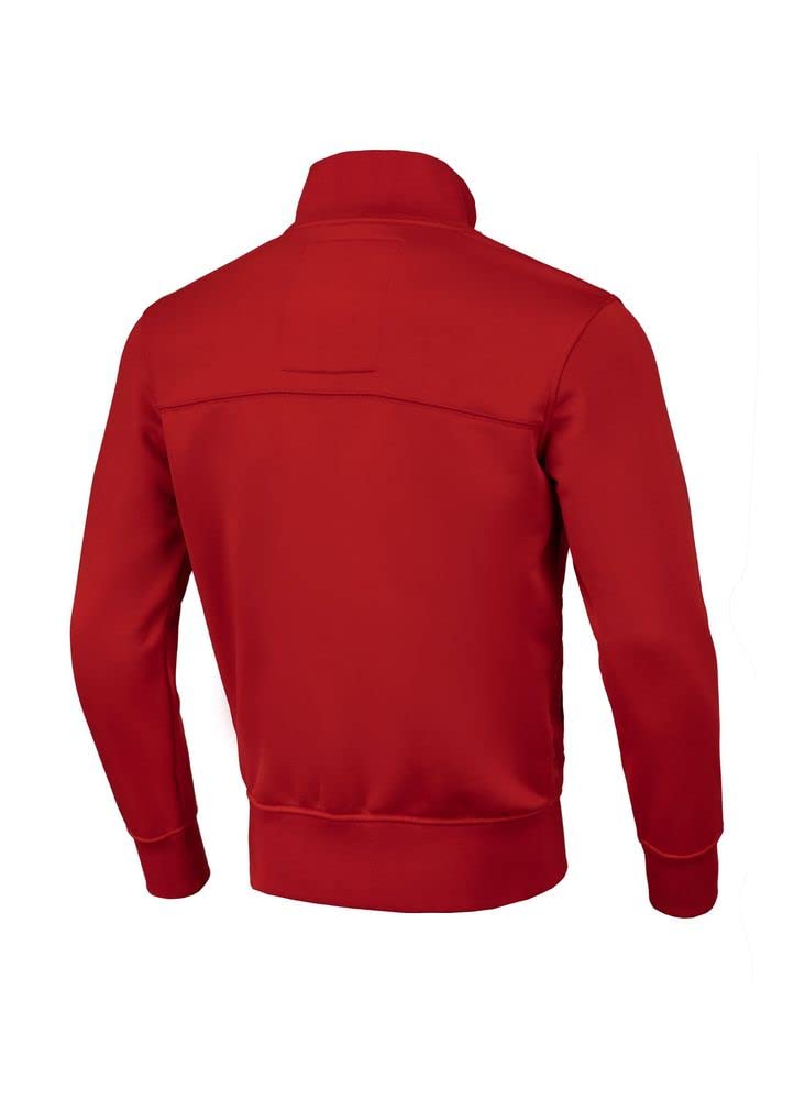 Pit Bull West Coast Oldschool Track Jacket Small Logo giacca rossa S