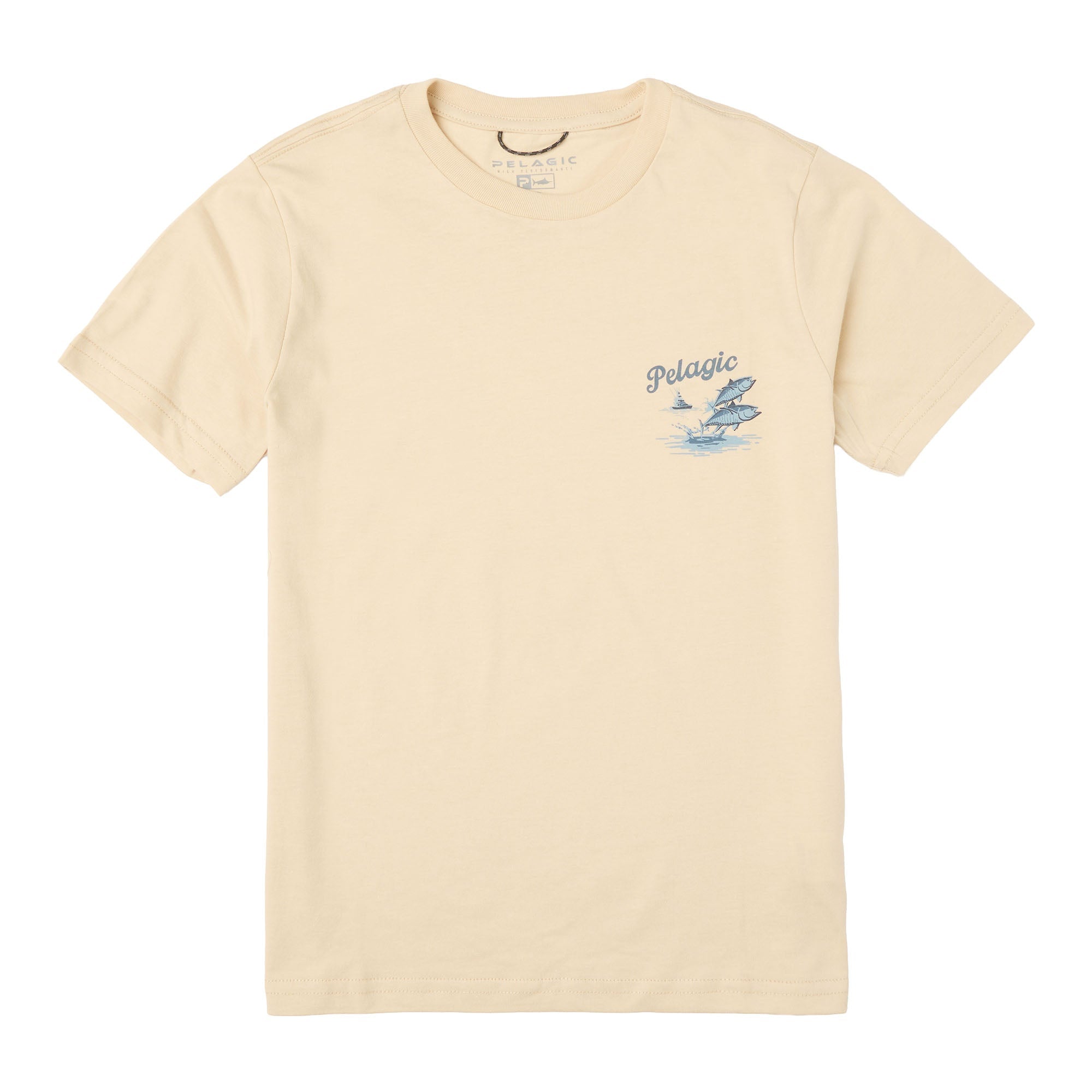 Pelagic Youth Jumpers maglietta sabbia cotone bio