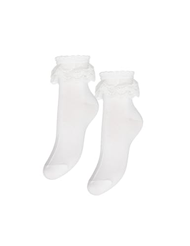 Pieces Pcjoline Lace Sock 2 Pack Noos calzini pizzo nero 2 paia
