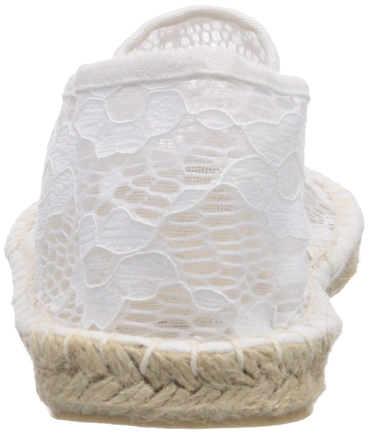 PIECES Haisha espadrillas in tela bianche 36 EU
