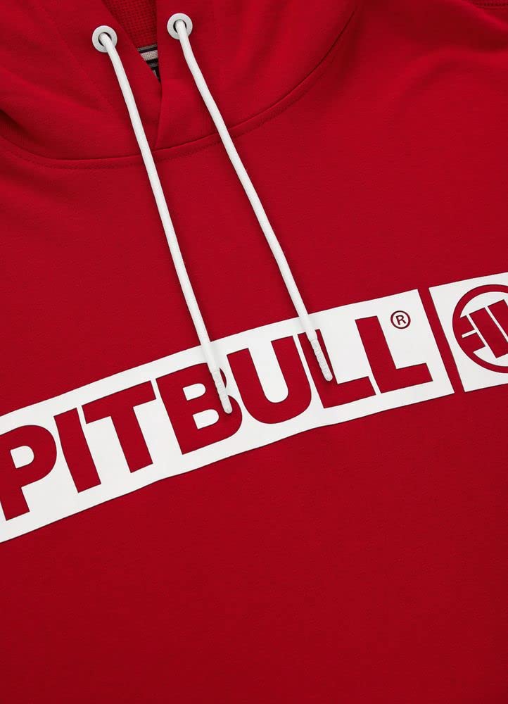 Pit Bull West Coast Terry Hilltop felpa cappuccio L in cotone