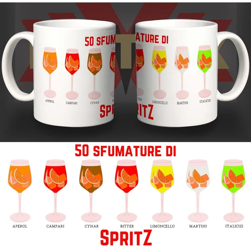 Matrix Spritz 50 Sfumature di Spritz tazza ceramica