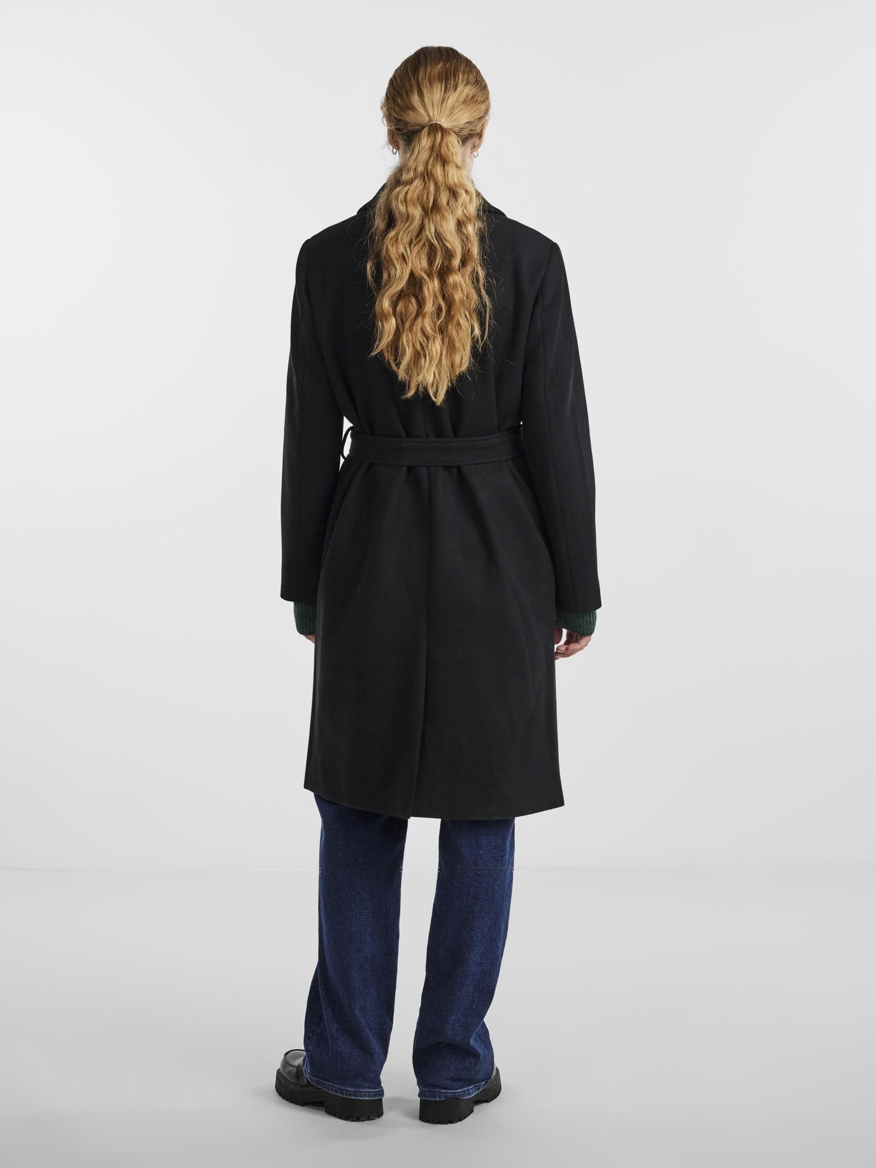 Pieces Pcnasha LS Coat Noos cappotto taglia S manica lunga