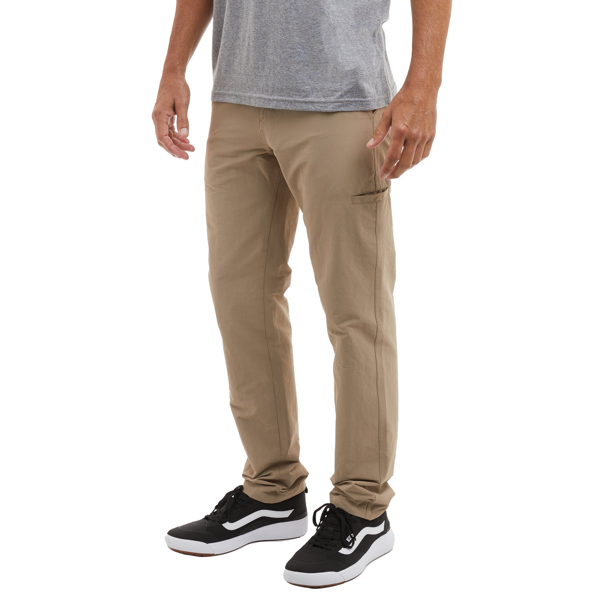 Pelagic Mako pantaloni chino kaki scuro idrorepellenti