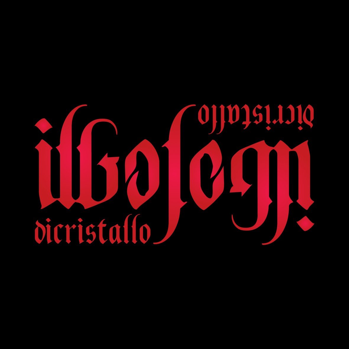 Il Golem di Cristallo Logo t-shirt cotone organico