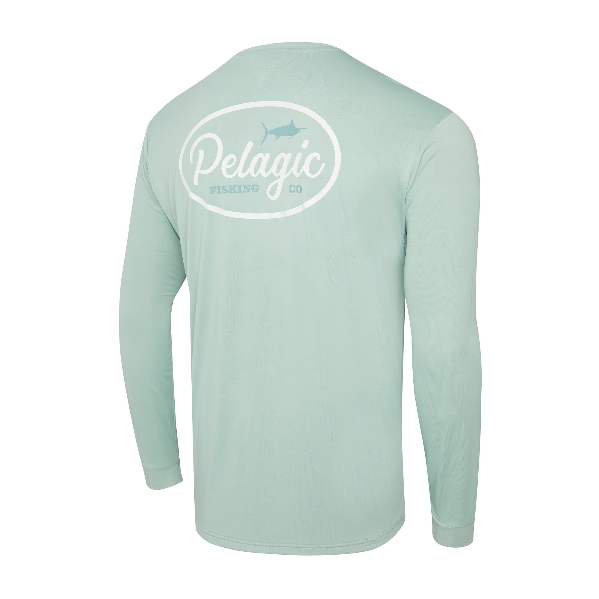 Pelagic Aquatek Circled maglia pesca salvia UPF 50+
