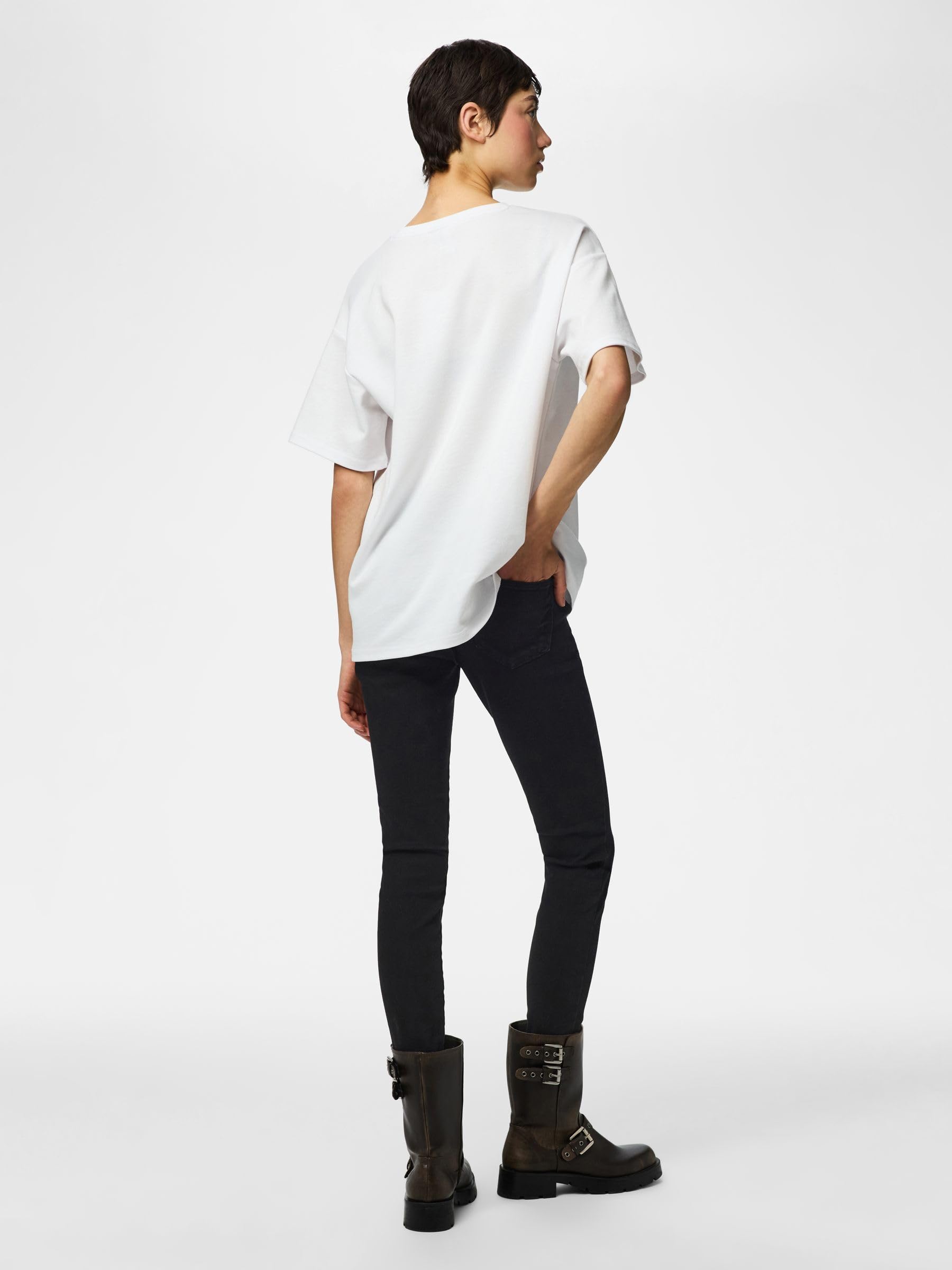 PIECES jeans donna taglia S denim comodo