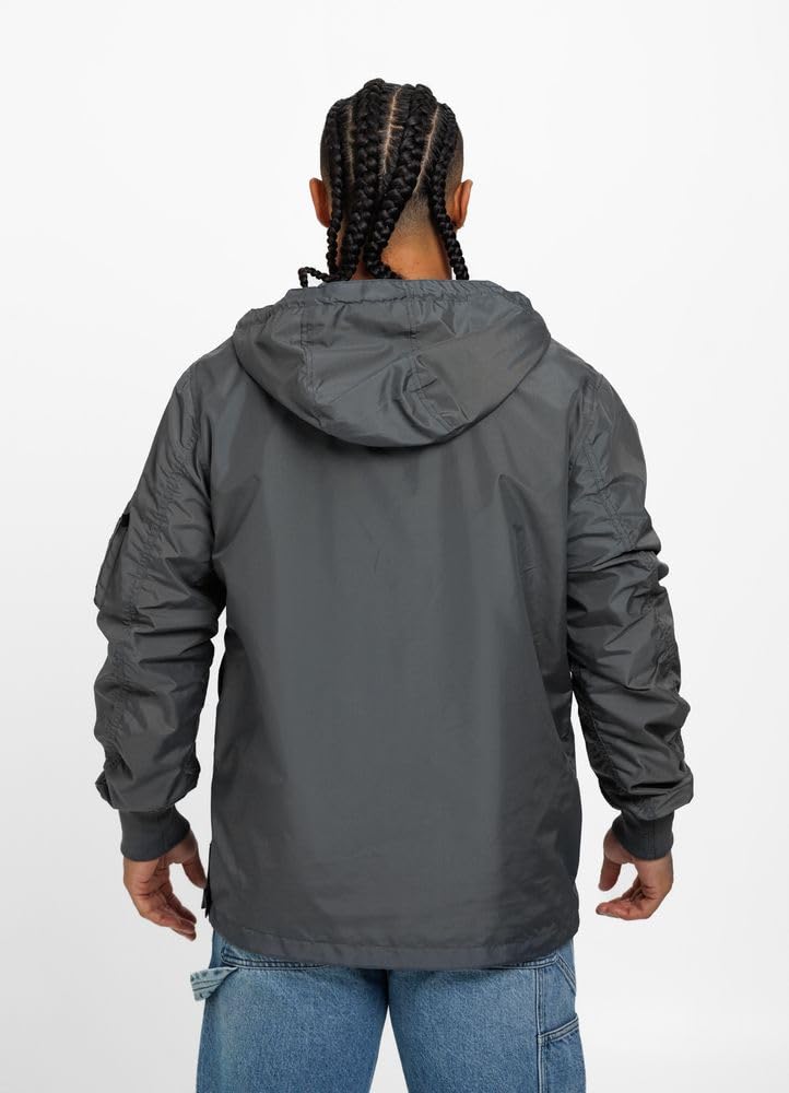 Pit Bull West Coast Loring giacca uomo grigia XL antivento