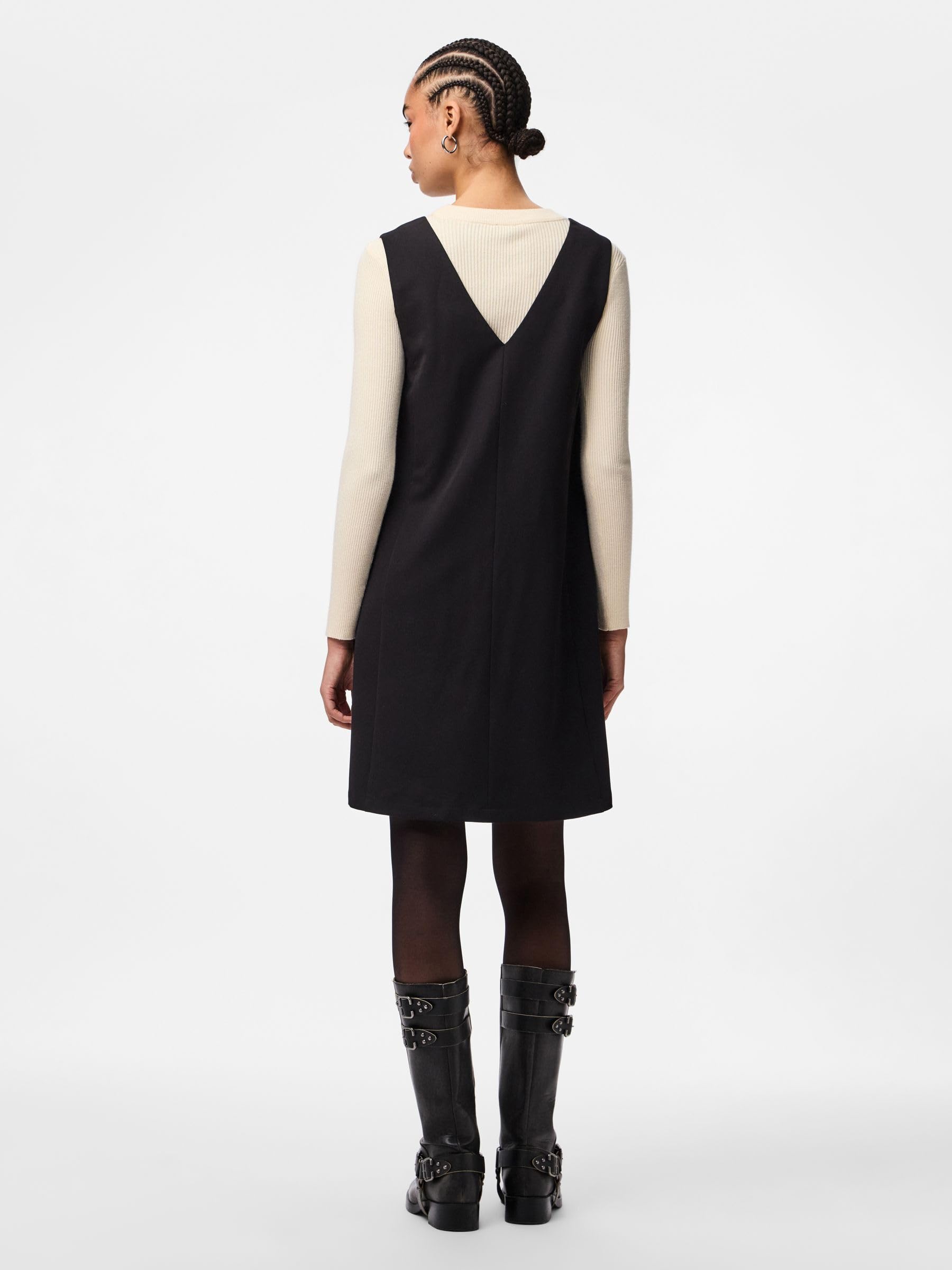 PIECES Pckamil SL Spencer Dress Noos Abito XS Smanicato
