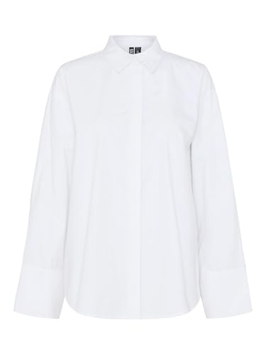 Pieces camicia donna maniche lunghe classica taglia L