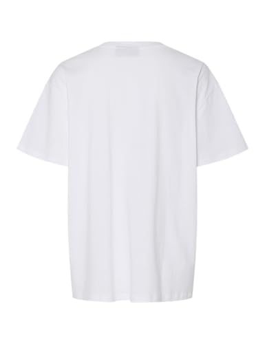 Pieces Pcthea SS T-shirt donna bianca M stampata