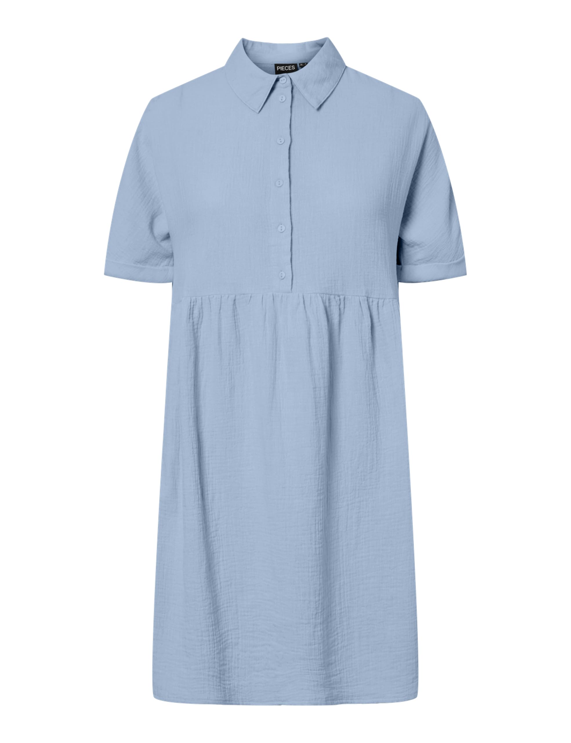 Pieces Pcsastina Abito Camicia Donna Manica Corta