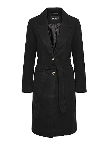 Pieces Pcnasha LS Coat Noos cappotto taglia S manica lunga