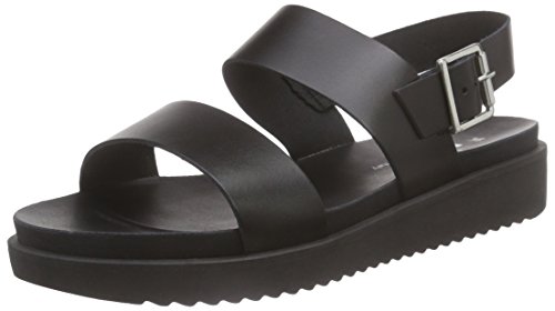 Pieces Psjayde sandali donna plateau pelle fibbia